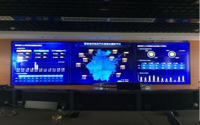 东方中原液晶屏助力浙电电动汽车公司信息系统集成服务